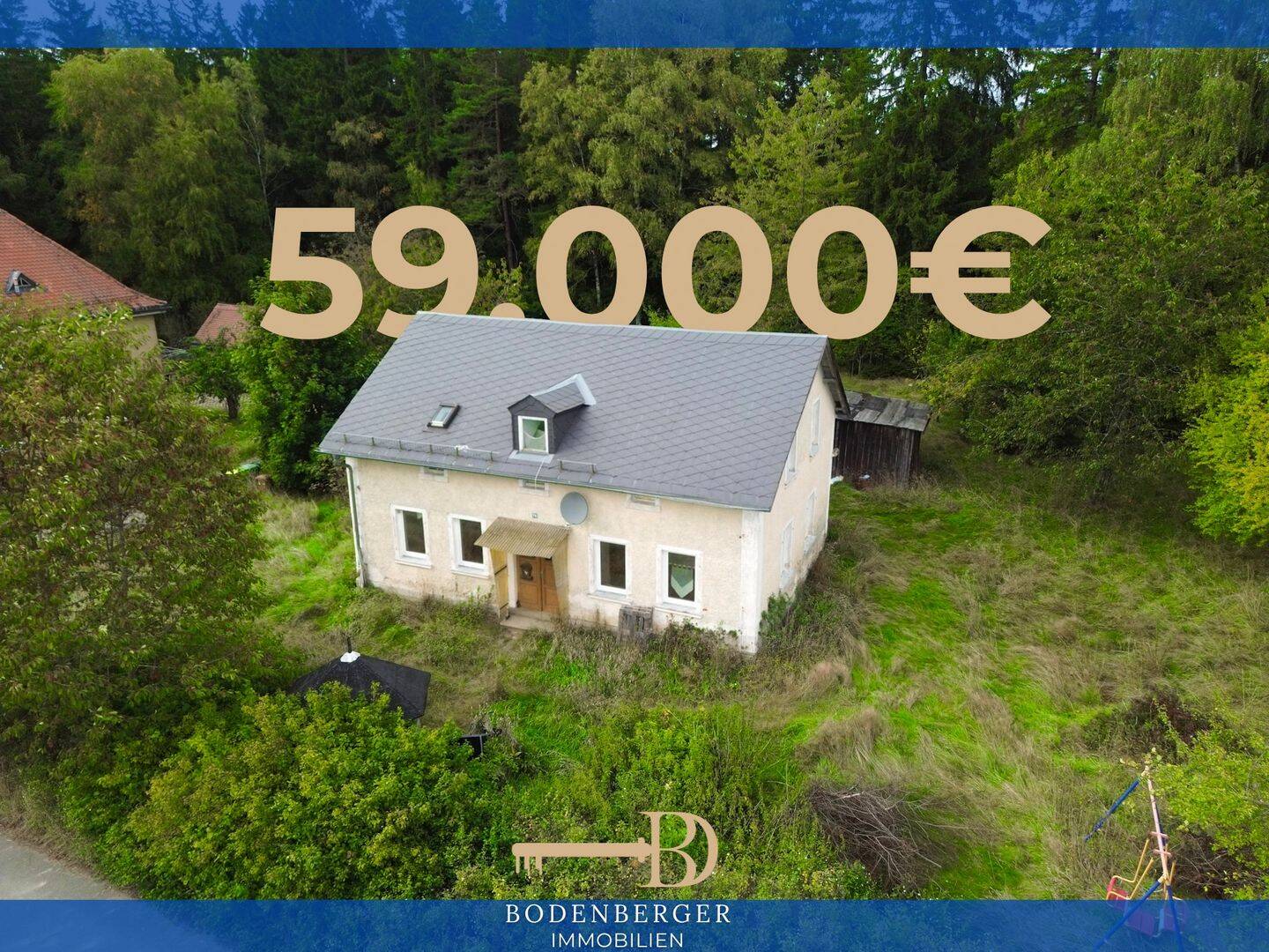Einfamilienhaus im Grünen für handwerklich begabte Leute zum Schnäppchenpreis!!!, 95111 Rehau