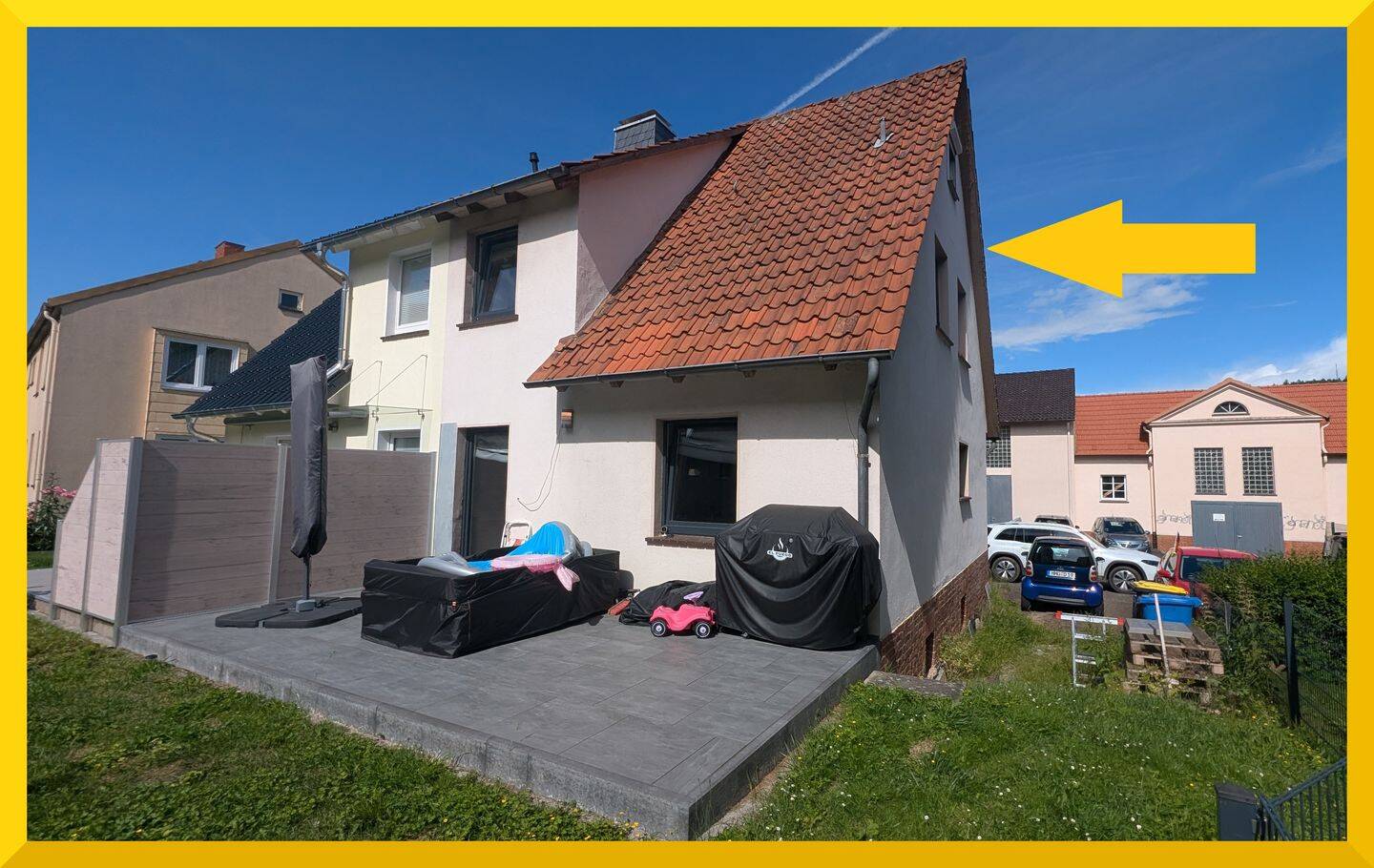 Einziehen und wohlfühlen – liebevoll modernisierte Doppelhaushälfte mit neuer Terrasse, 34346 Hann. Münden