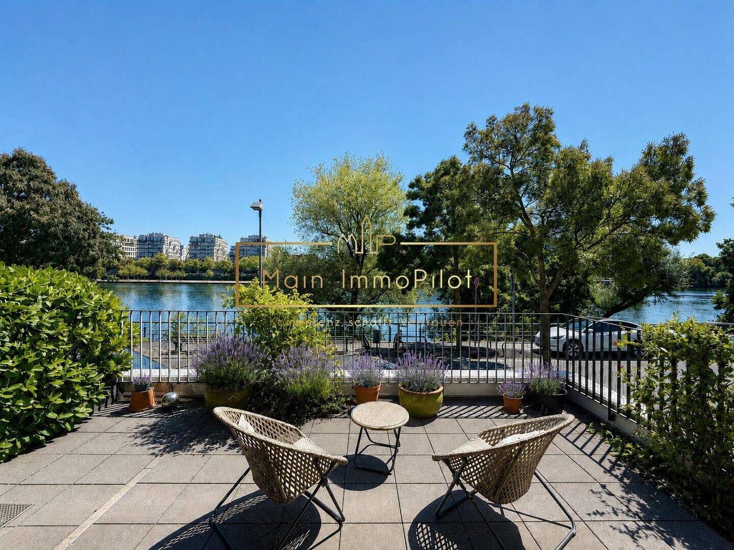 Frankfurt Westhafen – Exklusives Wohnen mit Wasserblick und Sonnenterrasse, 60327 Frankfurt am Main (Gallus Gutleutviertel Westend-Süd)