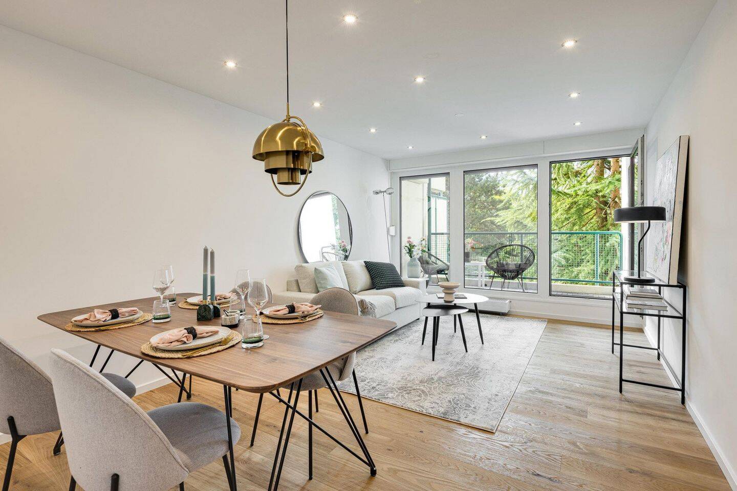 Exklusiv sanierte 3-Zi-Wohnung mit Designerküche & Marmorbad – Ihr neues Zuhause im Grünen, 81243 München (Aubing-Lochhausen-Langwied Pasing-Obermenzing)