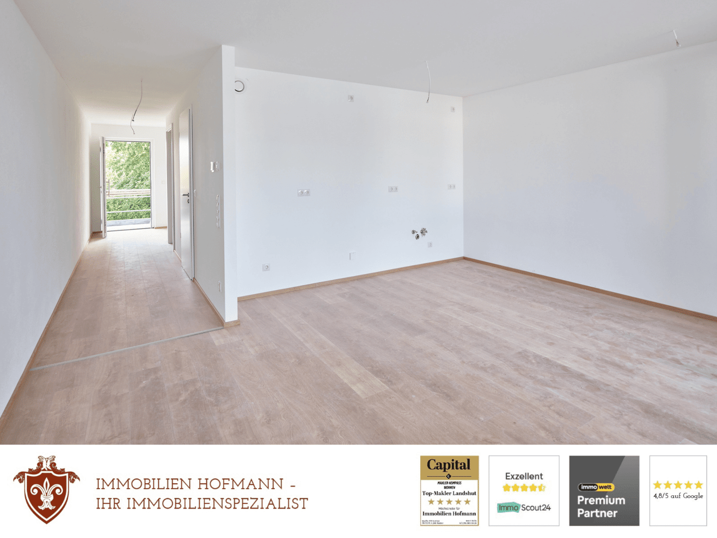 Erstbezug in Velden – moderne 2-Zimmer-Wohnung im Neubau!, 84149 Velden