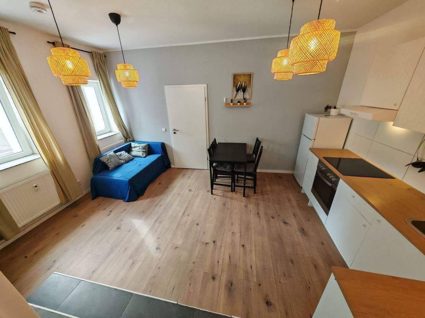 Leutzsch Arkaden – vollständig möblierte 1- Zim-Wohnung mit Einbauküche – Bad m Dusche u Fenster – ruhiges Hofgebäude – frei ab sofort, 4179 Leipzig (Altlindenau Leutzsch Neulindenau Schönau)