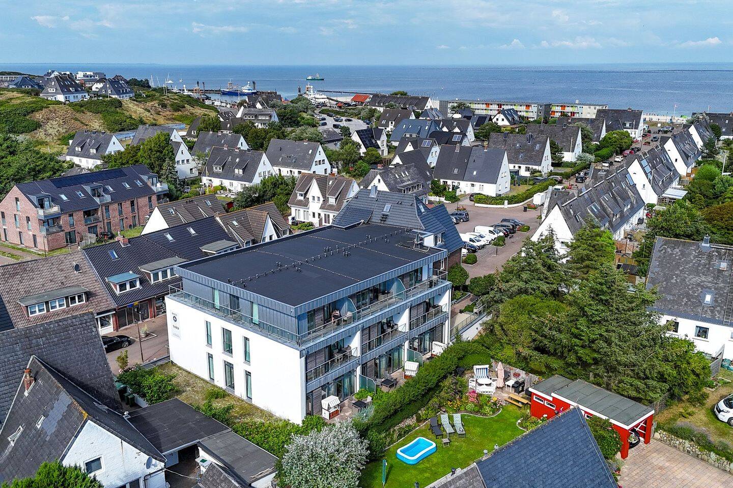 Süd-Loggia mit Meerblick aus erhöhter Lage – 54° NORD Hörnum, Sylt, 25997 Hörnum (Sylt)