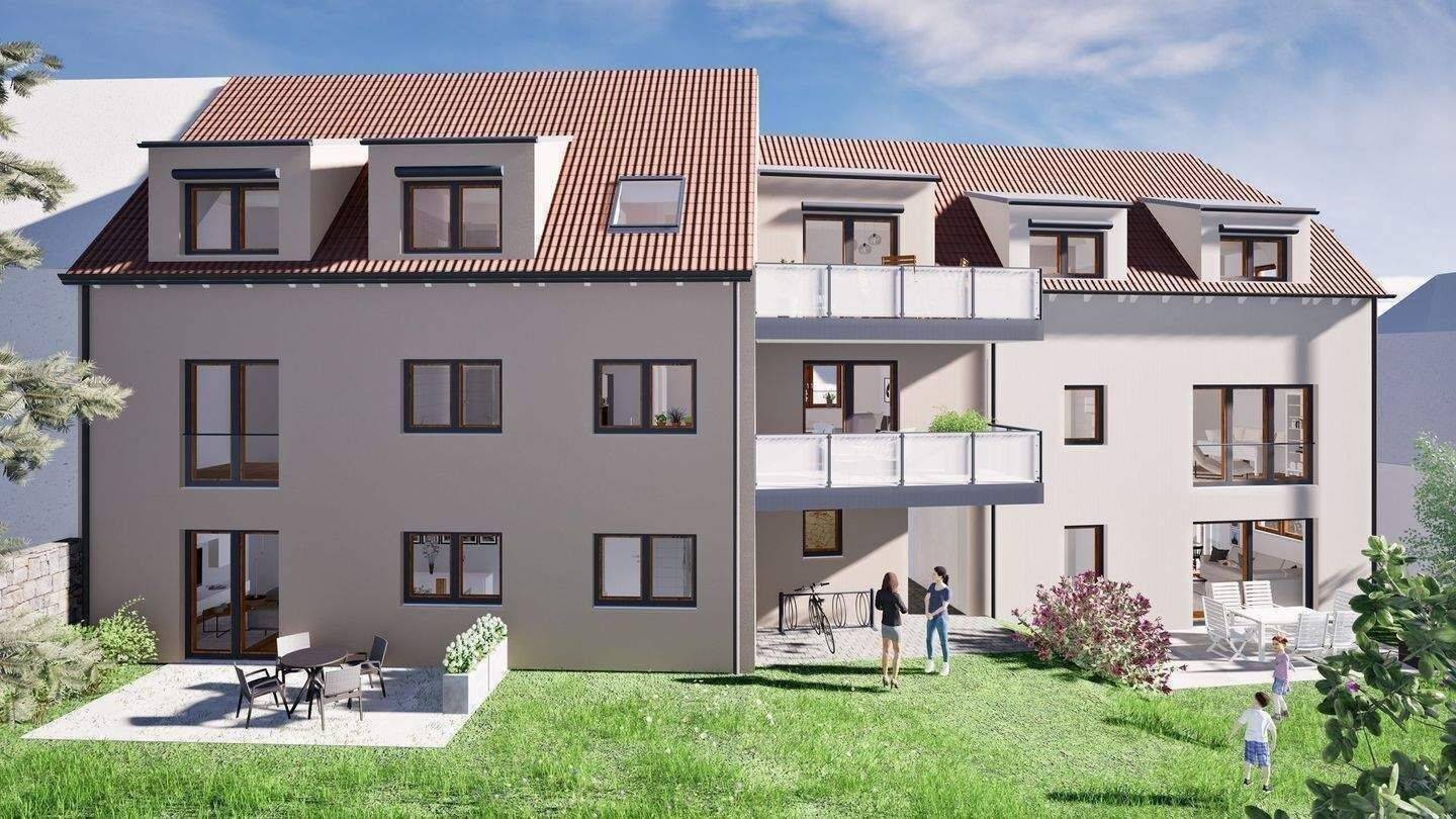 2-Zimmer Wohnung mit großer Terrasse und großen Garten mit Pool in Altlobeda, 7747 Jena (Lobeda)
