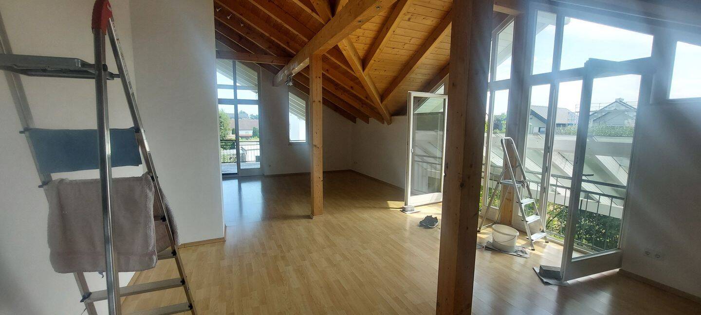 Wohnung, Dachterrasse, Dachgeschoss, Mietwohnung, Mansarde, 94315 Straubing
