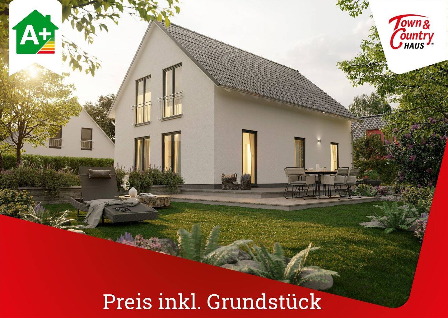 Town&Country Haus massiv gebaut, Preis inkl. Grundstück, 54429 Schillingen