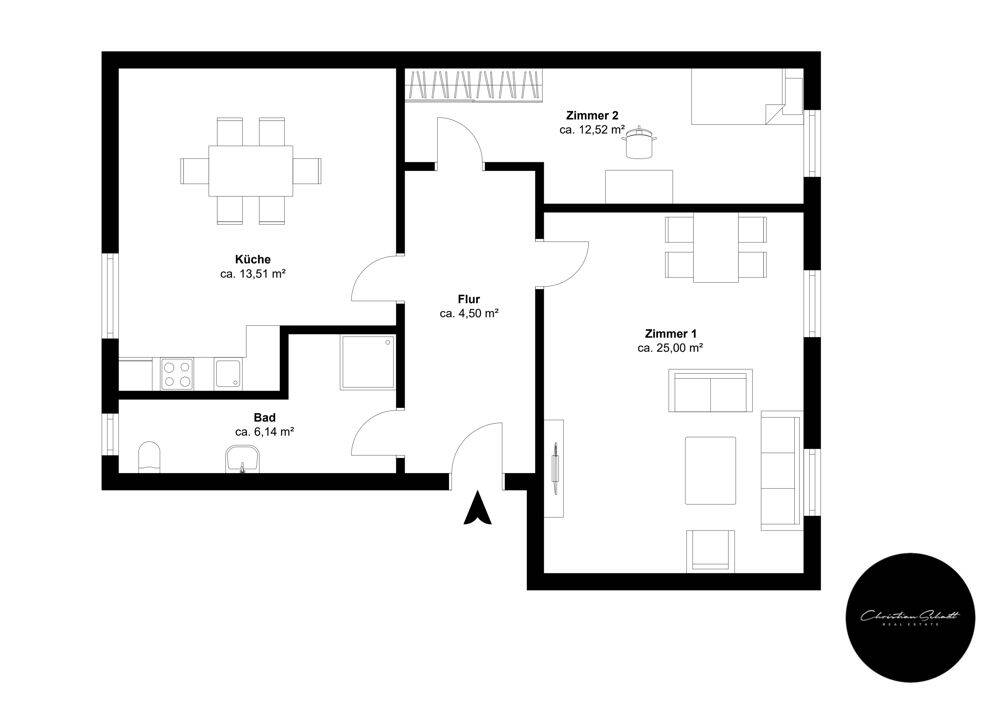 hochwertige 2 Raum Wohnung +++TOP+++ in attraktiver Lage in Dessau nach Ihren Wünschen, 6842 Dessau-Roßlau (Innenstadt Kleutsch Mildensee Sollnitz Süd)
