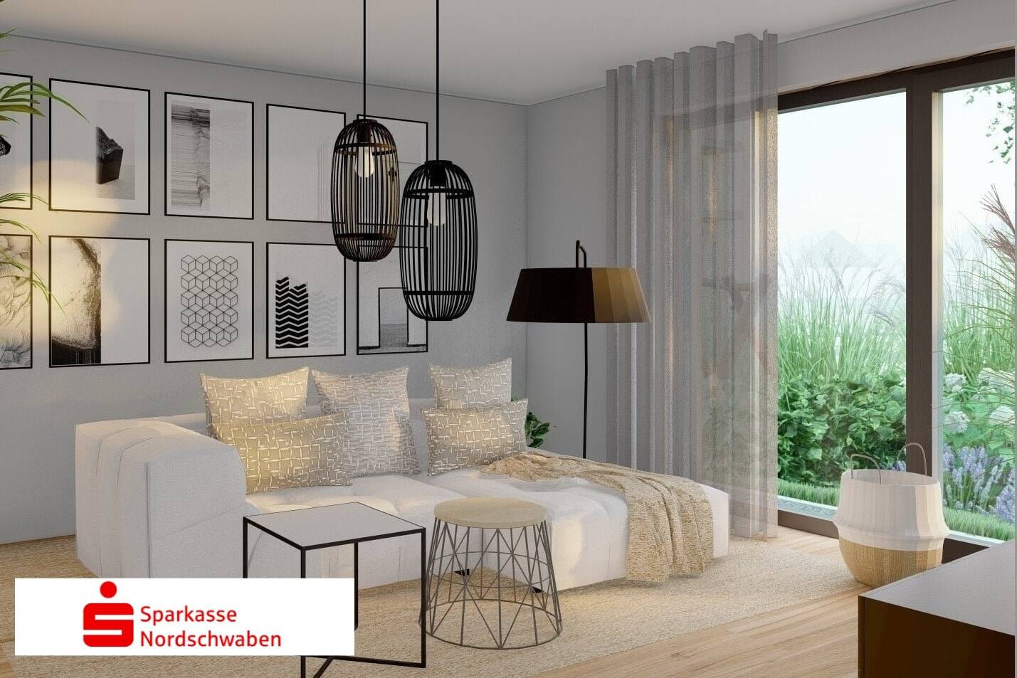 Neubau trifft Nachhaltigkeit – Exklusive Etagenwohnung in Oettingen zu verkaufen!, 86732 Oettingen i. Bay.