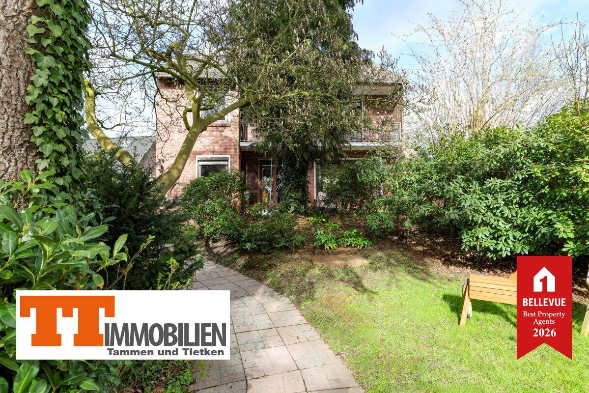 TT bietet an: Stilvolle Stadtvilla mit 6 Zimmern, viel Platz und großem Garten auf 2.330 m² Grundstück!, 26384 Wilhelmshaven (Heppens Heppenser Groden Innenhafen Innenstadt Neuende)