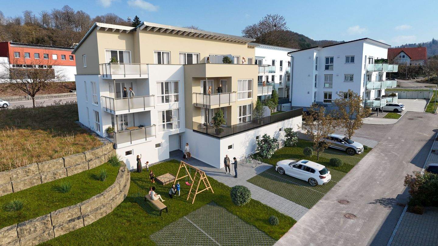 Schöne 2-Zimmer-Wohnung im Erdgeschoss, 74544 Michelbach an der Bilz