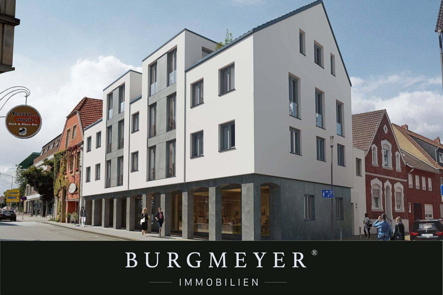 RHEINE: Wohnen im Herzen der Stadt – stilvolle, sanierte Eigentumswohnung, 48431 Rheine