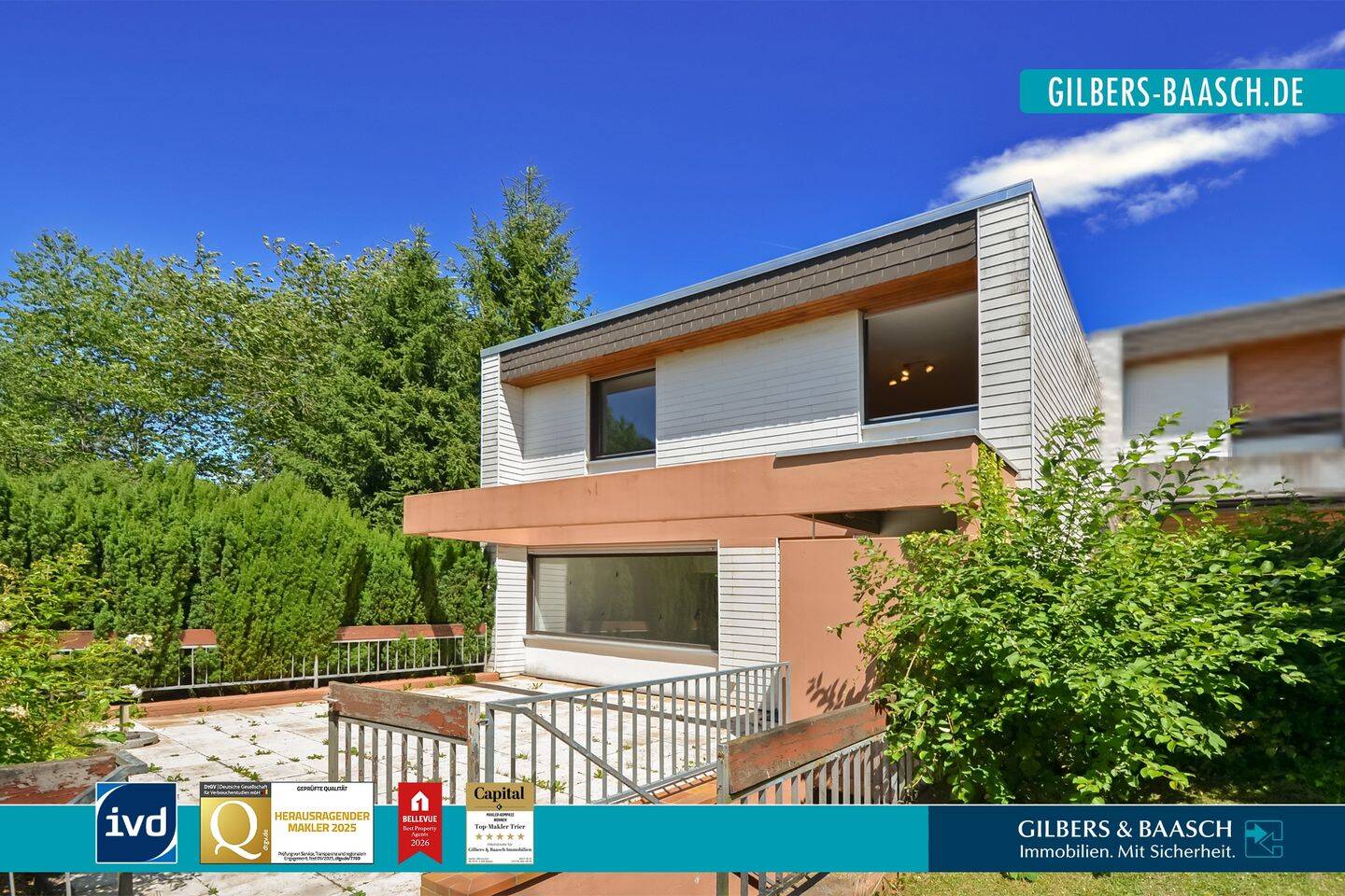 Trier Irsch: Großes Reihenendhaus mit weitläufigem Garten und Garage, frei ab sofort, 54296 Trier