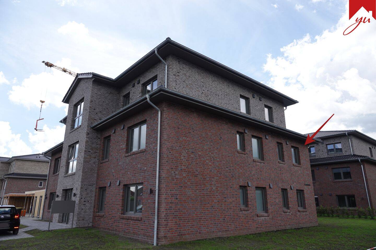 Attraktive Neubau- Obergeschosswohnung in zentraler Lage von Wiesmoor!, 26639 Wiesmoor