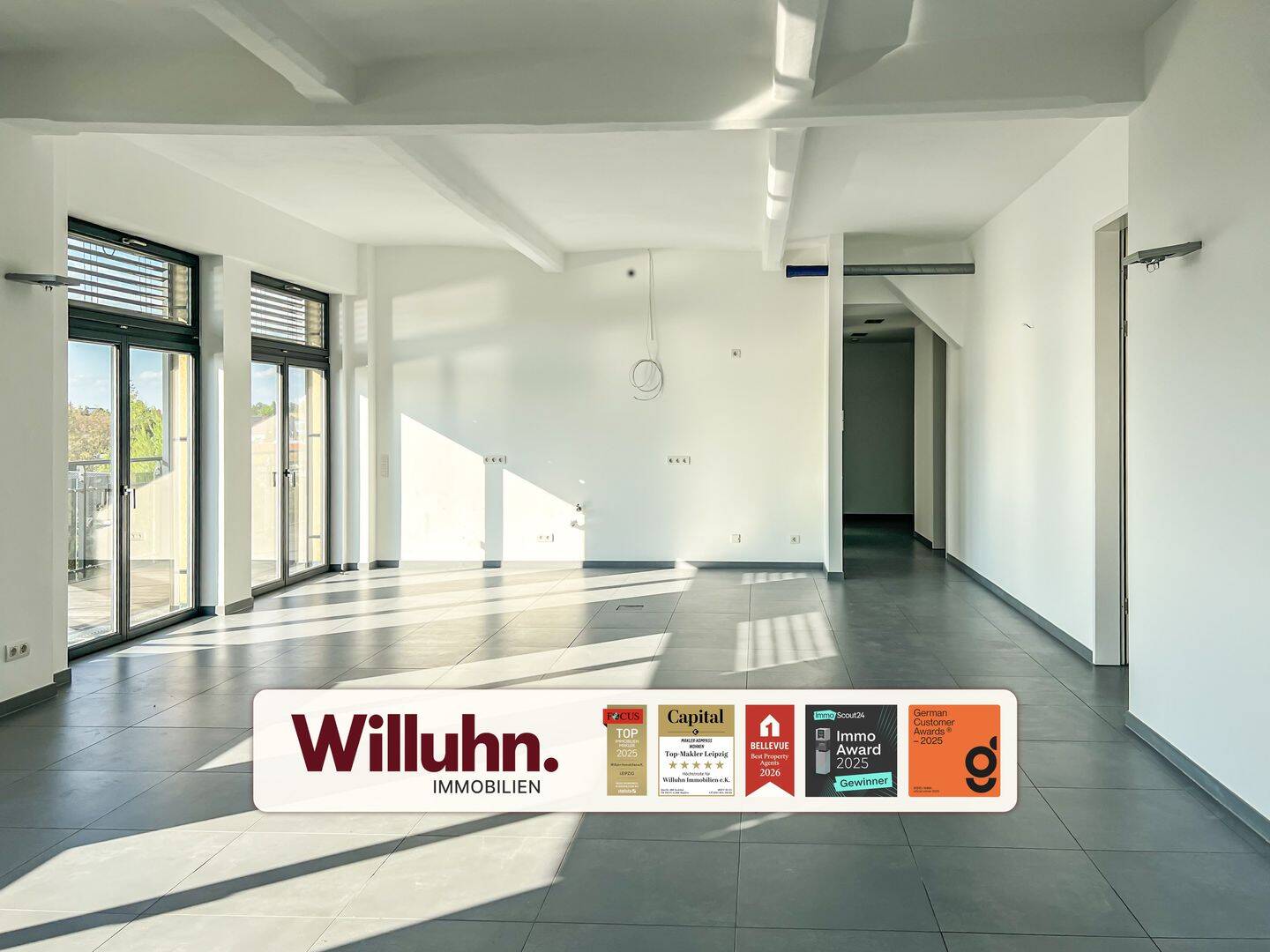 Bezugsfreies LOFT | Unverbauter Seeblick | 2 Balkone | Fußbodenheizung | Aufzug | Garage, 6774 Muldestausee