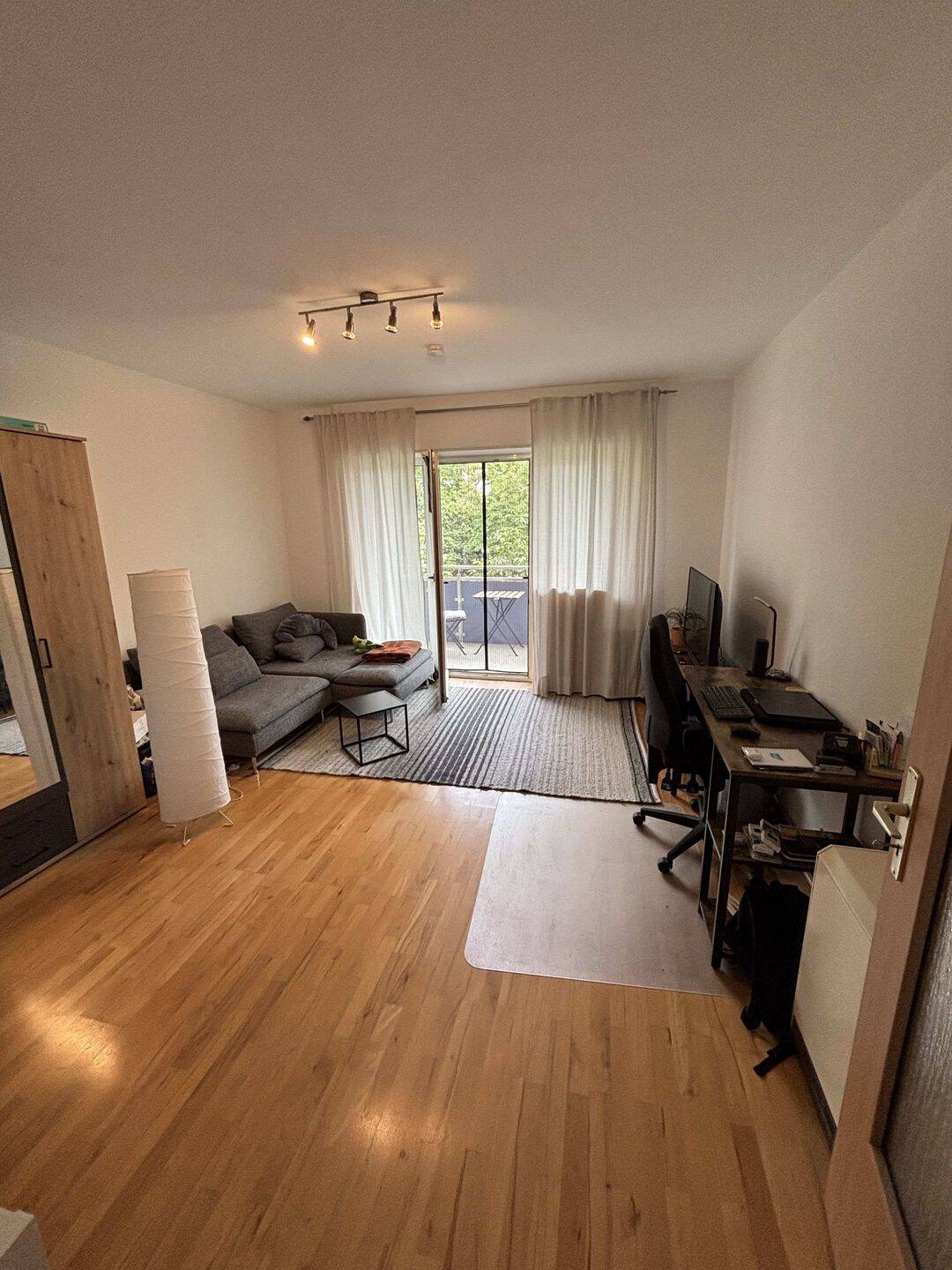 Charmante 1-Zimmer-Wohnung mit Balkon & Garten in Top-Lage Mannheim-Lindenhof, 68163 Mannheim (Fabrikstation Lindenhof Neuhermsheim Neuostheim)