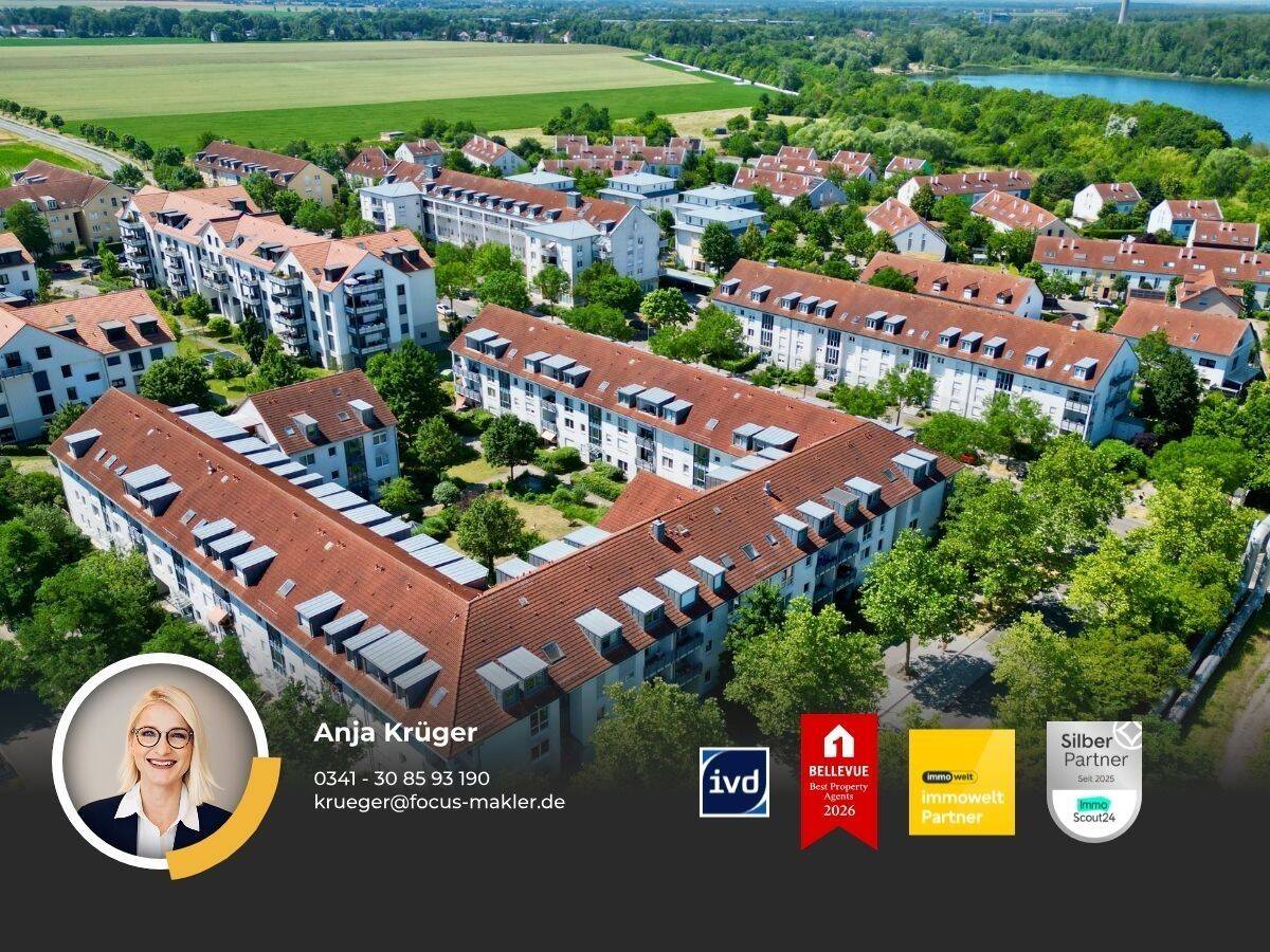 FREI AB 08/2026 I 3-Zimmer-Wohnung mit Loggia & Stellplatz nahe Kulkwitzer See, 4207 Leipzig (Großzschocher Grünau-Siedlung Kleinzschocher Lausen-Grünau)