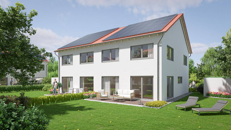 Doppelhaushälfte Neubau inklusive Grundstück, 92272 Freudenberg
