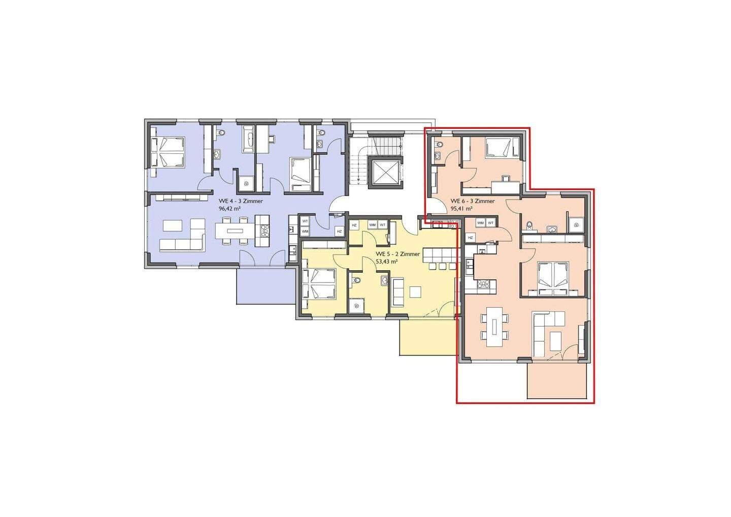 Exklusiver Neubau: 3-Zimmer-Wohnung in Kirchlengern, 32278 Kirchlengern