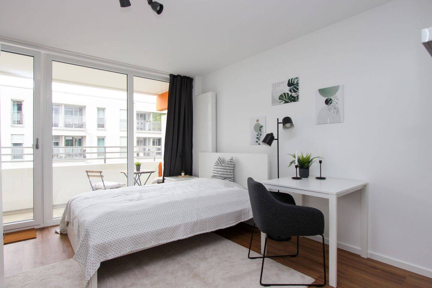 MODERN & MÖBLIERT! 1-Zimmer-Apartment, 80804 München (Schwabing-Freimann Schwabing-West)