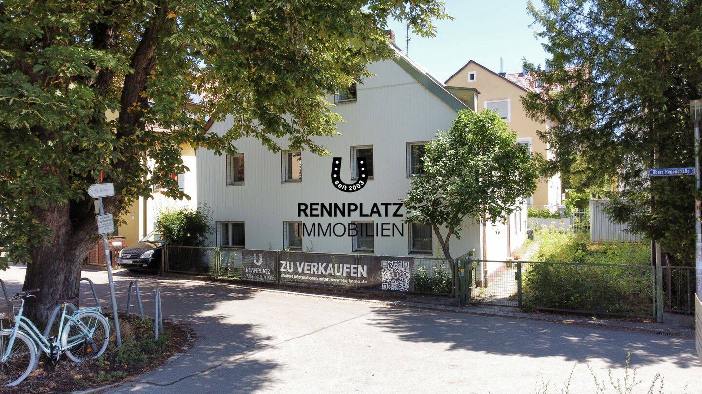 Top-Angebot: Spannendes Grundstück mit Altbestand direkt am Regen. Frei., 93059 Regensburg
