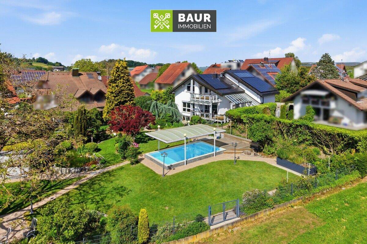 360° | Exklusive Familienvilla mit Pool und traumhaftem Garten in Friedrichshafen-Ailingen, 88048 Friedrichshafen