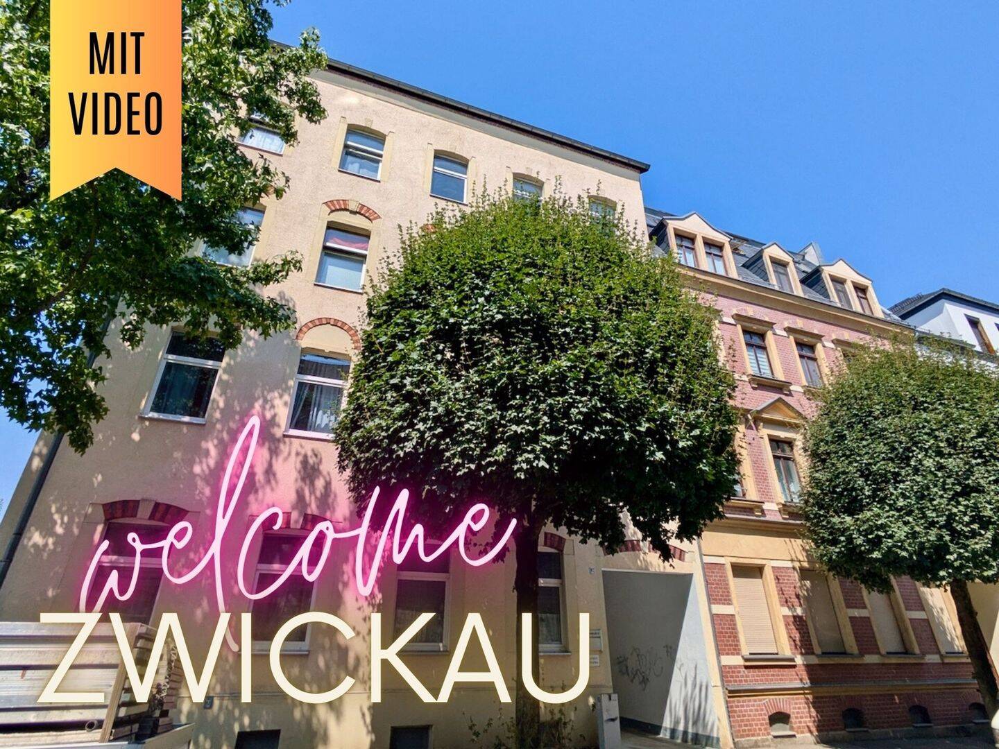 ++ unkompliziert wohnen in Zentrumsnähe: möblierte 2-Raum Wohnung mit schicker Einbauküche ++, 8058 Zwickau