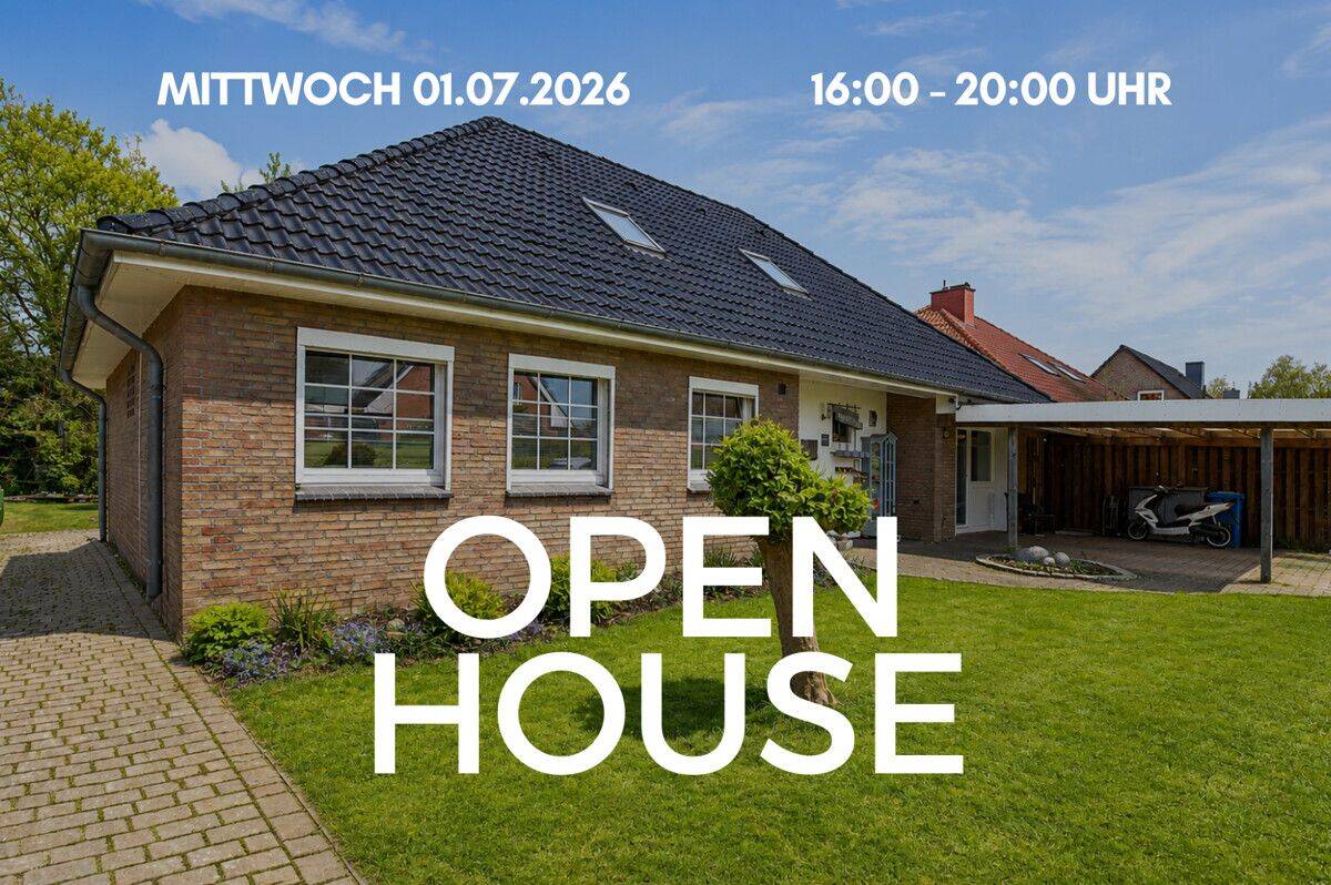 6697 – OPEN HOUSE am 01.07.2026 | Besuchen Sie uns zwischen 16:00 und 20:00 Uhr!, 26188 Edewecht
