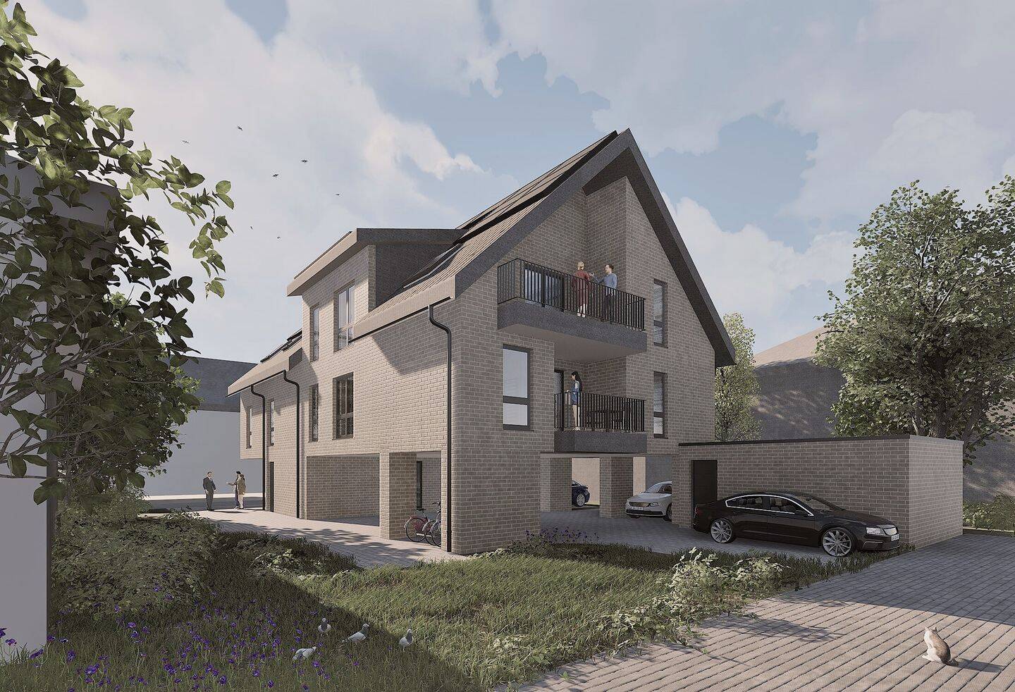 Lichtdurchflutete 2-Zimmer-Wohnung mit Süd-Balkon in direkter Lage zum Klinikum, 26133 Oldenburg (Oldb) (Kreyenbrück)