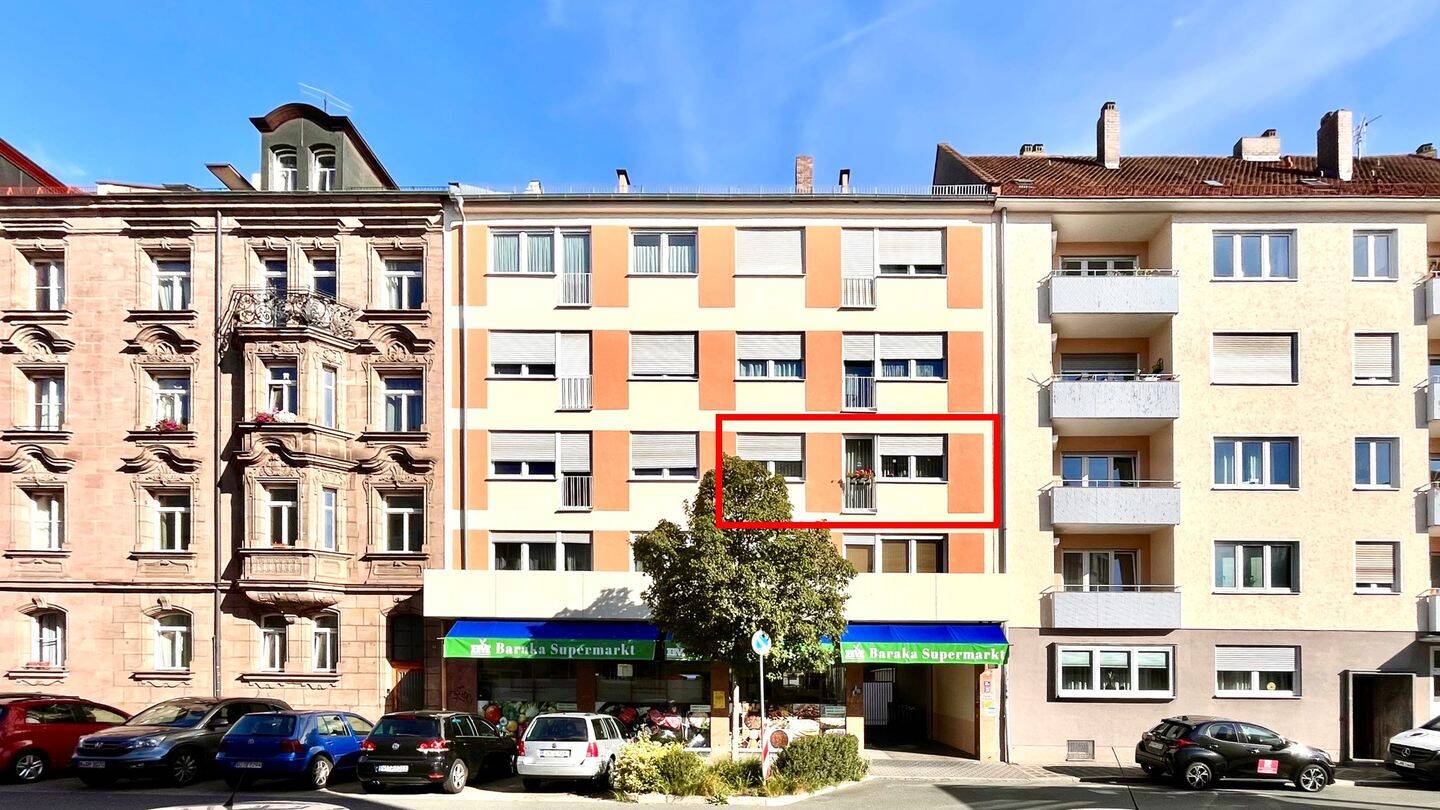 Eigentumswohnung, 3 Zimmer, 75 m², in Nürnberg, 90409 Nürnberg (Großreuth h. d. Veste Gärten h. d. Veste Maxfeld Schoppershof)