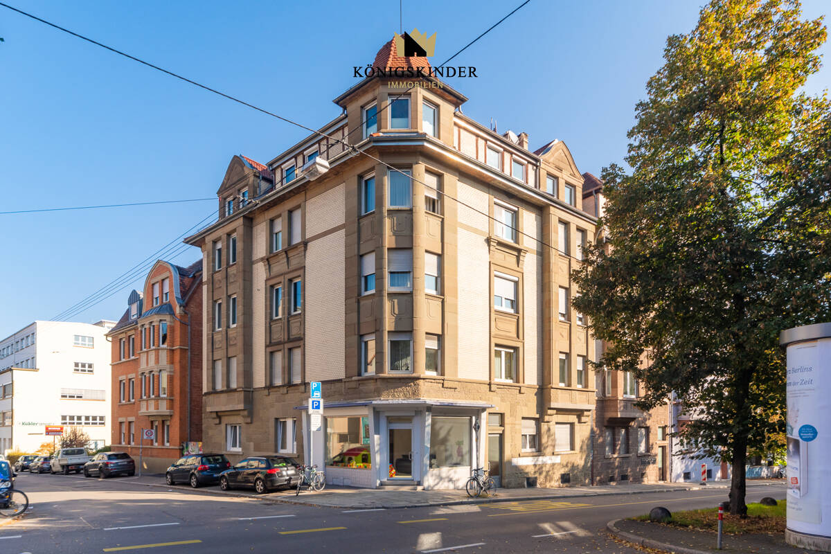 Top sanierte 3,5-Zimmer Wohnung + 45m² Kellerraum in zentraler Lage von Stgt-Ost, 70186 Stuttgart (Ost)
