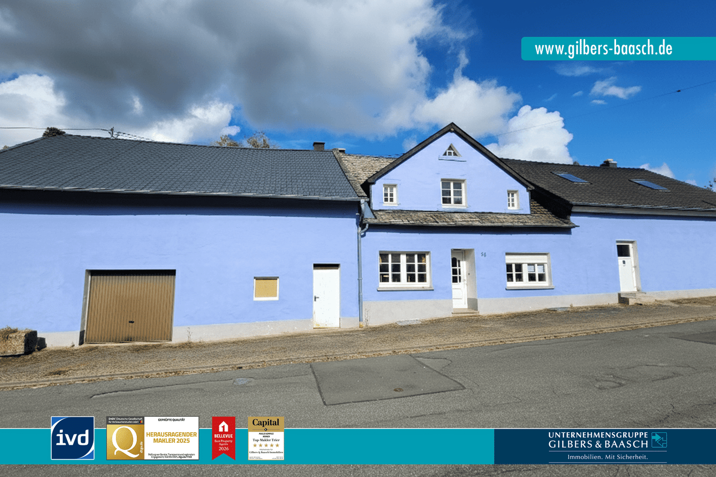Charmantes Bauernhaus mit 10 Zimmern in Fließem bei Bitburg + nahe B51 & A60, 54636 Fließem