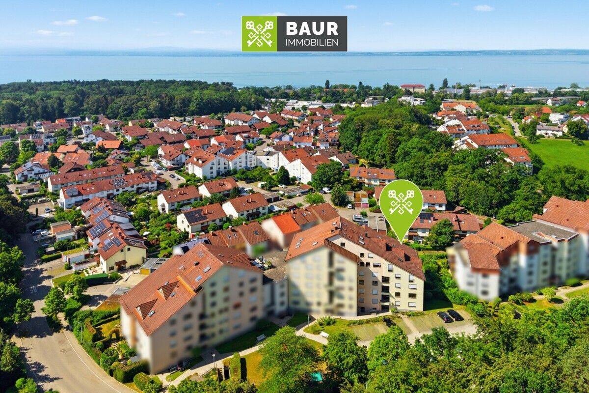 360° I Bezugsfreie 3-Zimmer-Wohnung in Friedrichshafen, 88048 Friedrichshafen