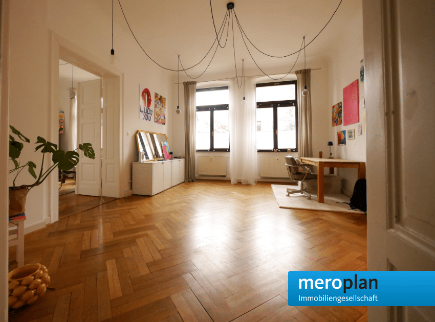 BESICHTIGUNG AM 29.06.26 | 2 Zimmer auf 70,72qm | Hochparterre | meroplan Immobilien GmbH, 99423 Weimar (Altstadt Innenstadt Nordvorstadt Südstadt Westvorstadt)