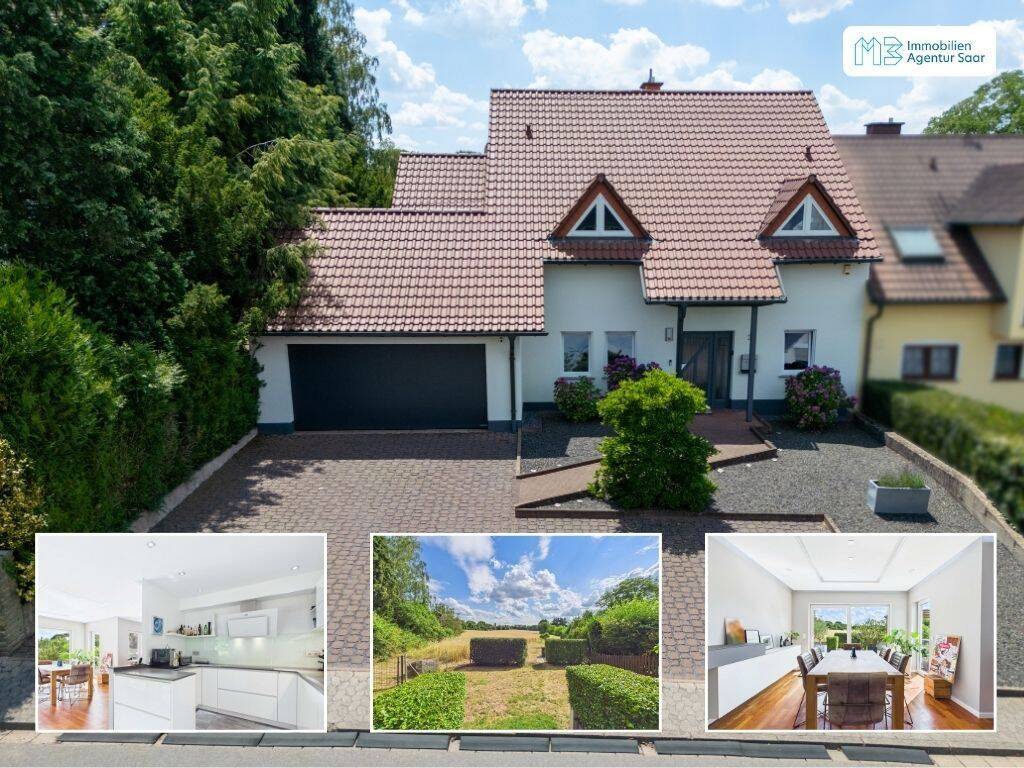 Gepflegtes Einfamilienhaus mit Weitblick in Wallerfangen, 66798 Wallerfangen