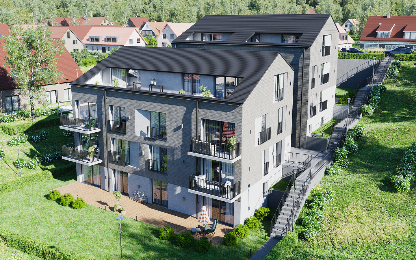 EG-Wohnung mit großem Gartenanteil, 70825 Korntal-Münchingen