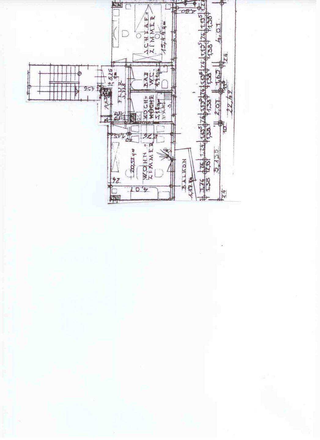 Unterfrintrop helle 2 Raumwohnung mit Balkon und Gartenmitben., 45359 Essen (Bedingrade Frintrop Schönebeck)