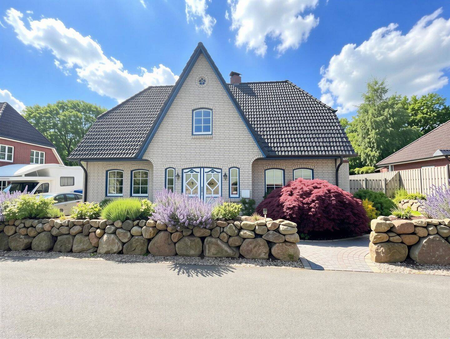 Luxuriöses Friesenhaus mit 193 m² im Herzen von Pahlen mit direktem Parkzugang und 800 m² Grundstücksfläche!, 25794 Pahlen