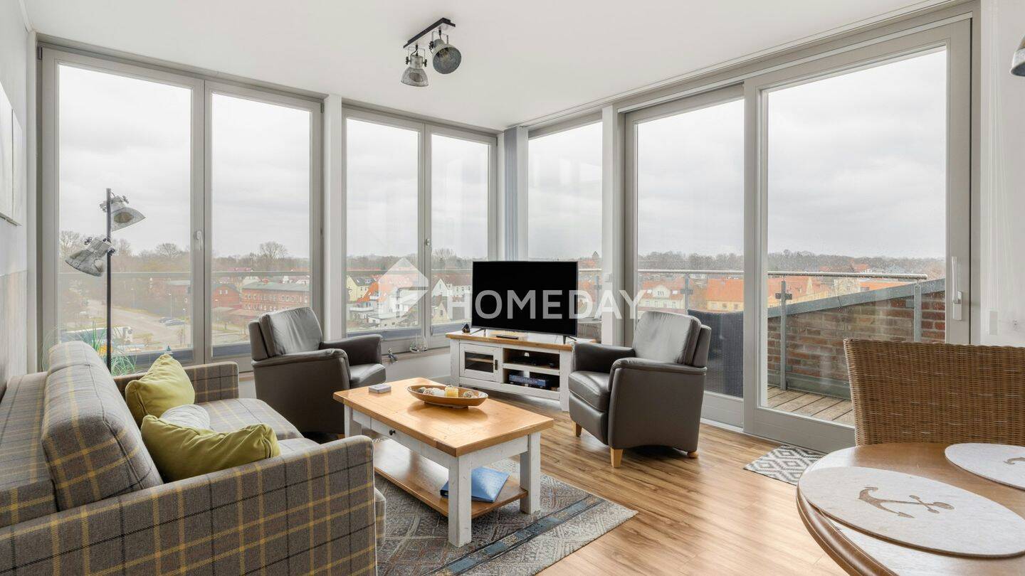 Zwei-Zimmer-Wohnung mit Dachterrasse und Aufzug in Hafenlage, 18356 Barth