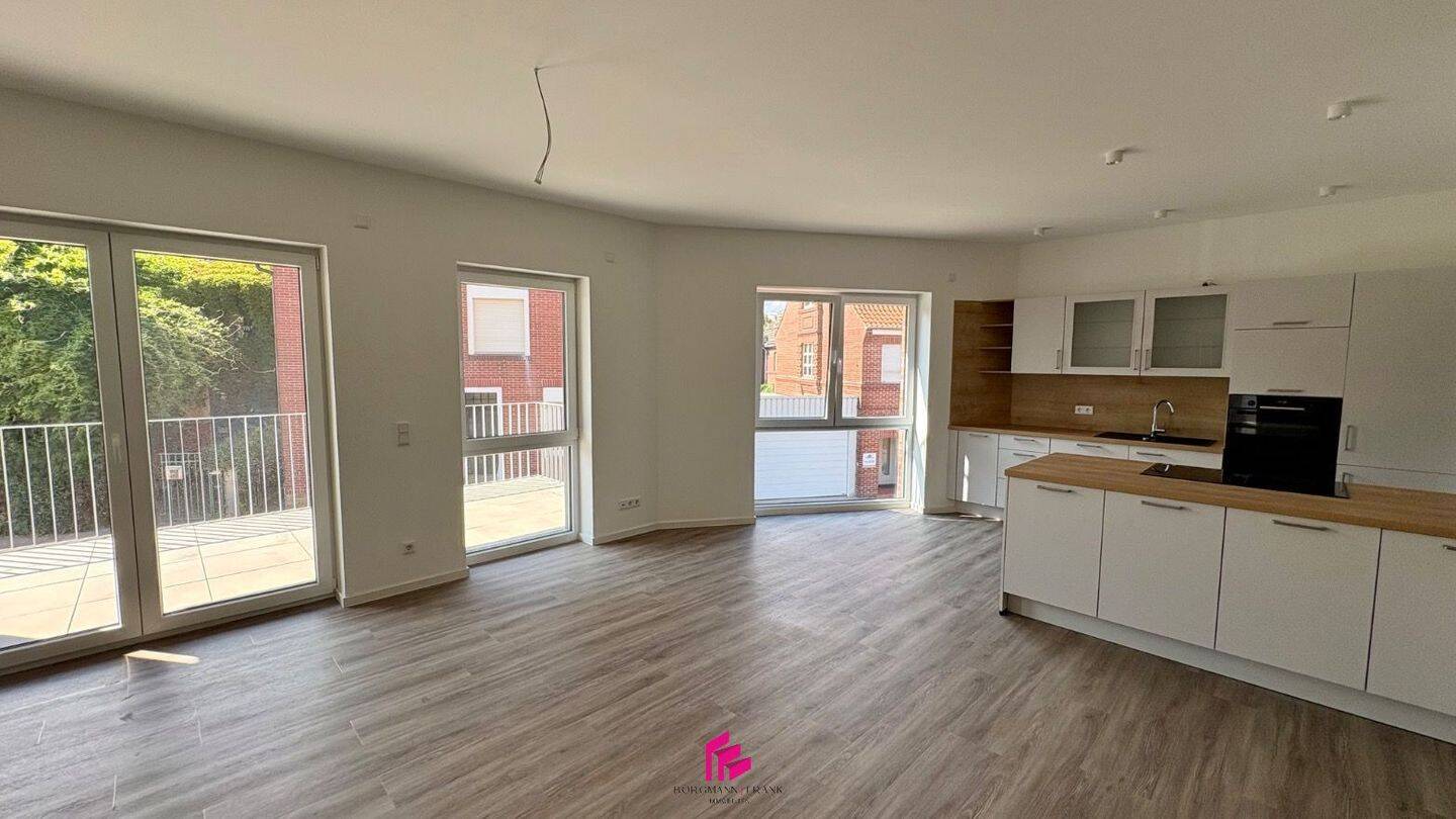 Bramsche | Exklusive 3-Zimmer-Neubauwohnung mit Balkon, Einbauküche & Tiefgaragenstellplatz, 49565 Bramsche