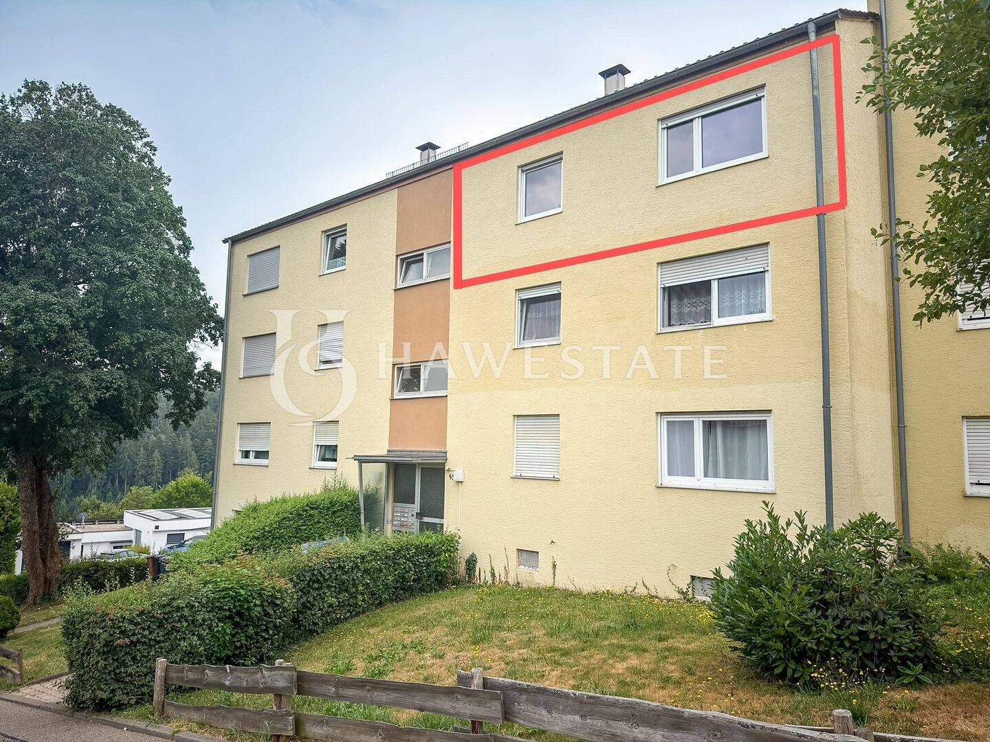 3,5-Zimmer-Wohnung in Altensteig – gepflegt, mit Balkon & Garage, 72213 Altensteig