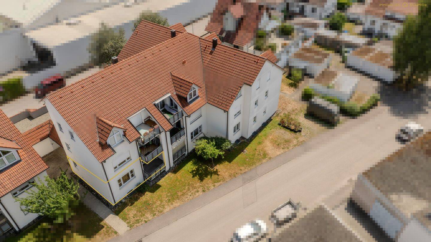 Barrierearme 3-Zimmer-EG-Wohnung mit separatem Eingang, Garage & Stellplatz in Bad Saulgau, 88348 Bad Saulgau