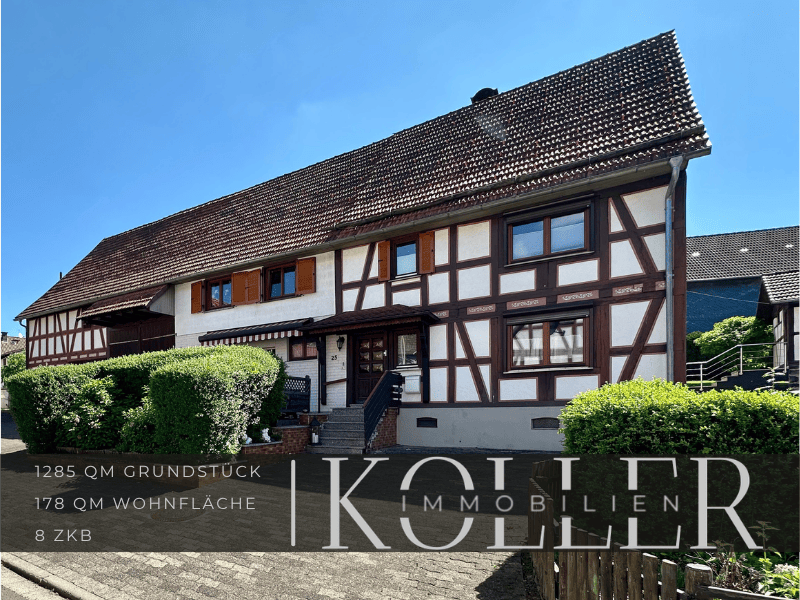 Renoviertes Fachwerkhaus mit Charme und weitläufigem Garten, 63679 Schotten