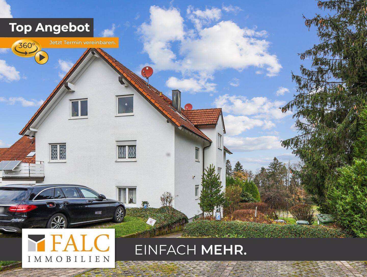 Attraktiv geschnittene Dachgeschosswohnung mit 4 Zimmern in Bad Herrenalb OT Neusatz (ohne Balkon), 76332 Bad Herrenalb