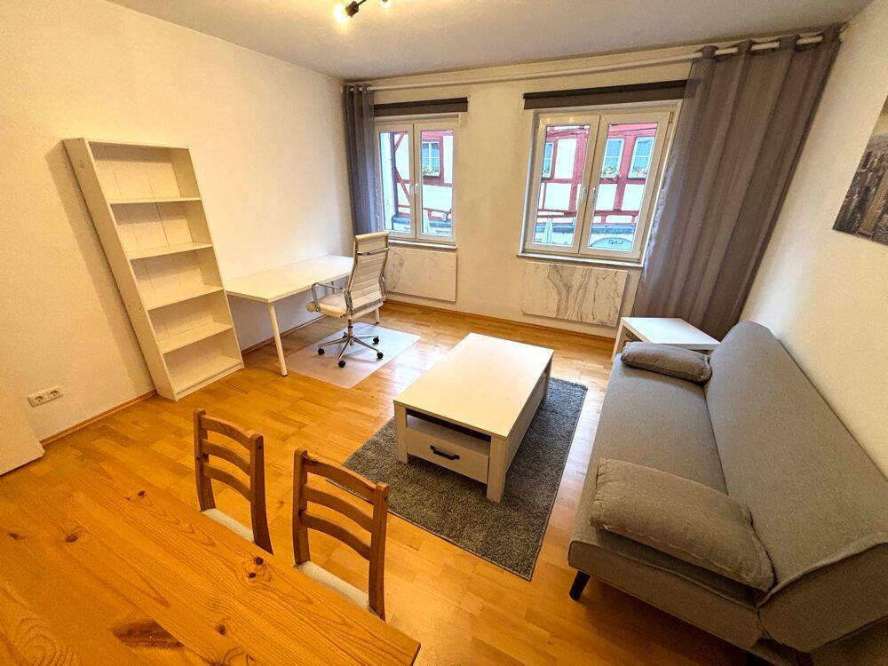 Gemütliche, vollständig möblierte 2-Zimmer-Wohnung im Nürnberger Burgviertel – ideal für Paare oder Studenten-WG, 90403 Nürnberg (Gleißbühl Lorenz Sebald)