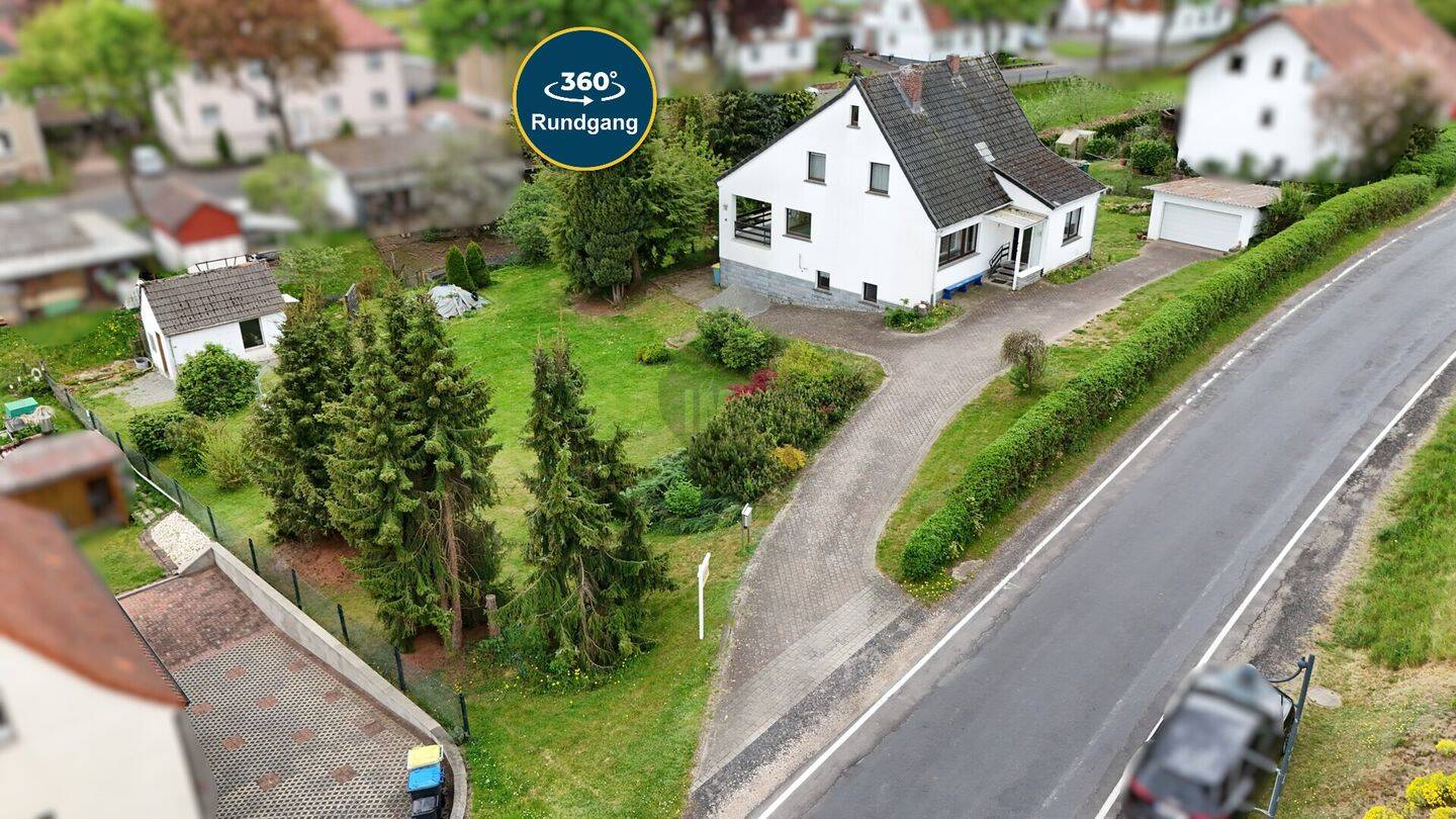 CHARMANTES EIGENHEIM MIT TRAUMBLICK UND GROSSZÜGIGEM GARTEN!!, 36466 Dermbach