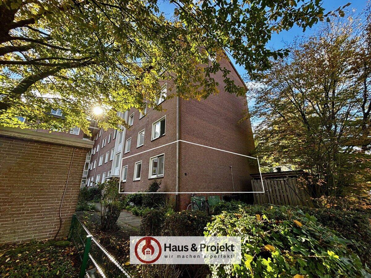 Wohnen mit eigenem Garten – 2-Zimmer-Erdgeschosswohnung in Bürgerfelde, 26127 Oldenburg (Oldb) (Alexandersfeld Bürgerfelde Nadorst)