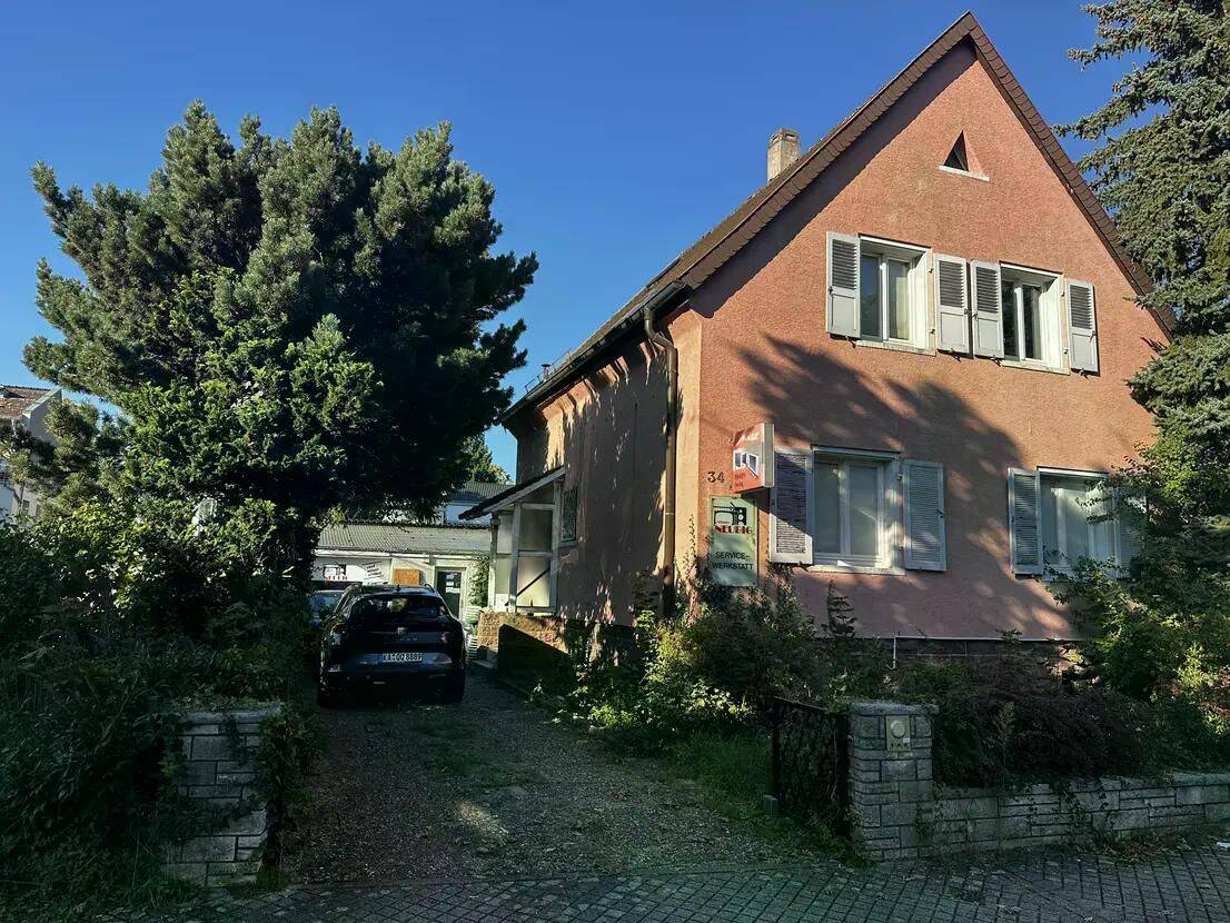 Freihstehendes EFH mit Garten & Dachterrasse – inkl. Werkstatt, 76275 Ettlingen