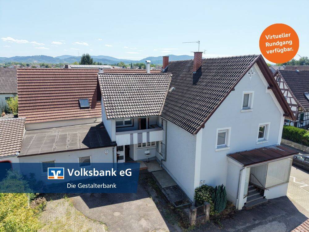 ***Charme mit Potenzial: Wohnhaus mit kleinem Ladengeschäft zur Sanierung***, 77767 Appenweier