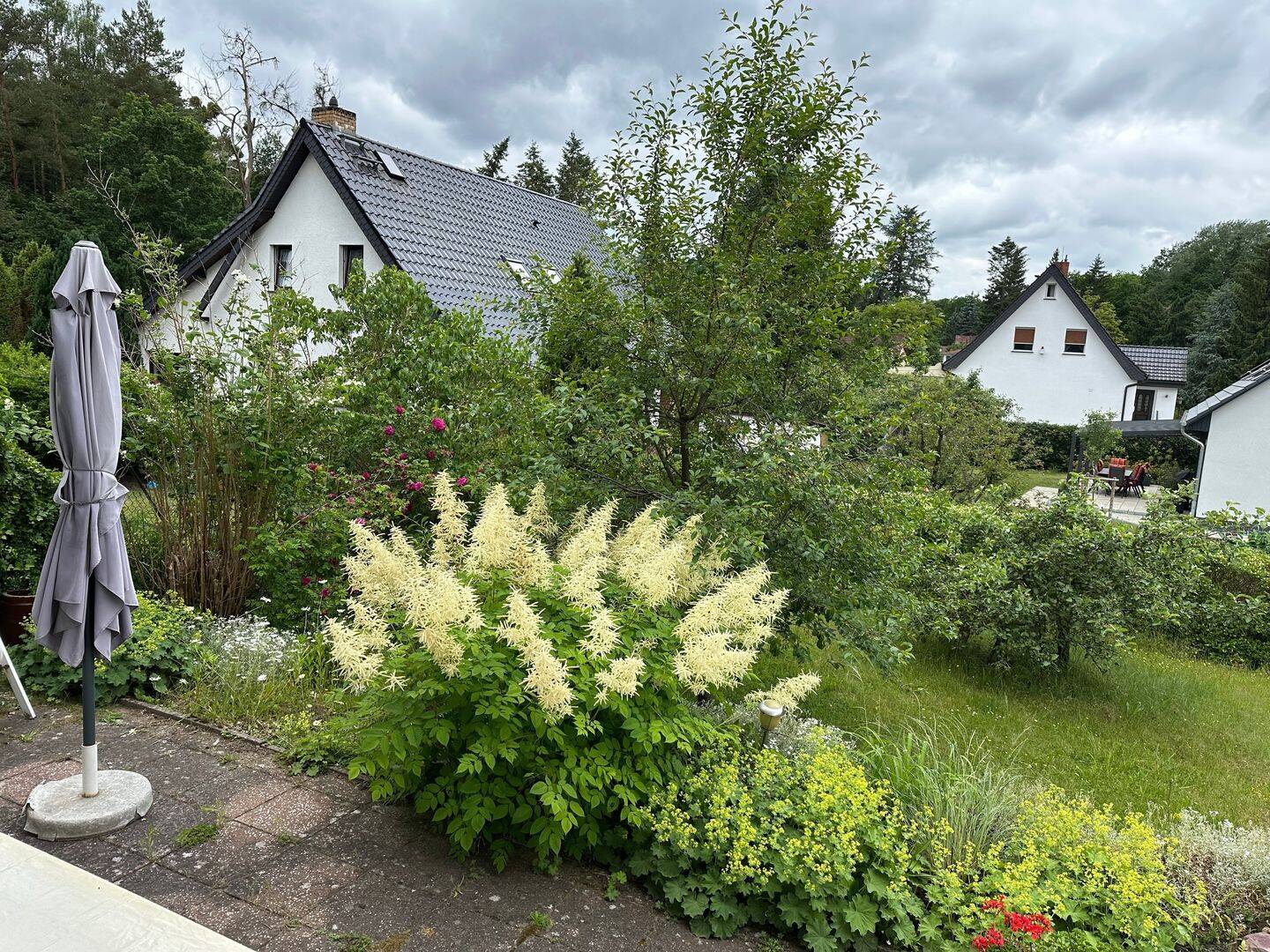 Einzigartige 4-Zimmer-Wohnung mit Reihenendhaus-Charakter, 600 m² Traumgarten & Seeblick nahe Stechlinsee – Erstbezug nach Grundsanierung!, 16775 Stechlin
