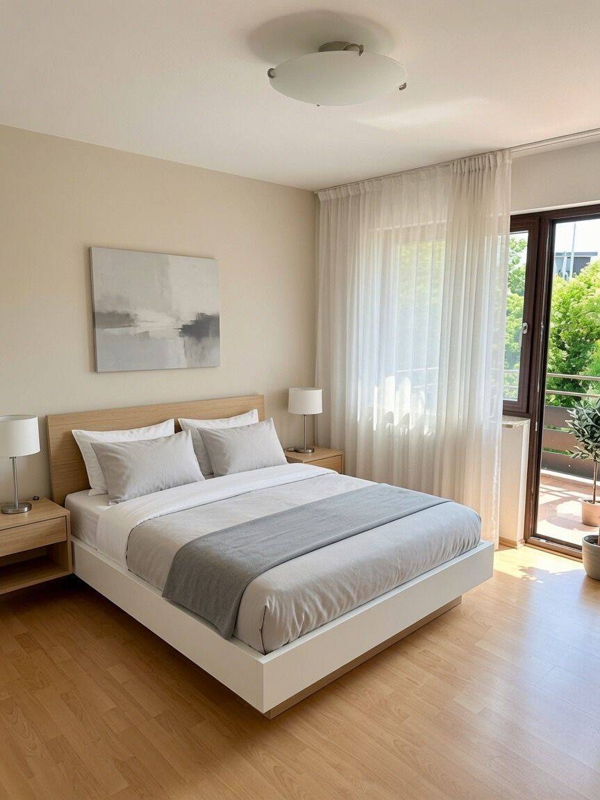 Perfekt für Paare und Singles: sonnige 2,5 Zimmer Wohnung in ruhiger Wohnanlage mit Schwimmbad, Sauna und Garage, 75175 Pforzheim